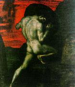 Franz von Stuck Sisyphus painting